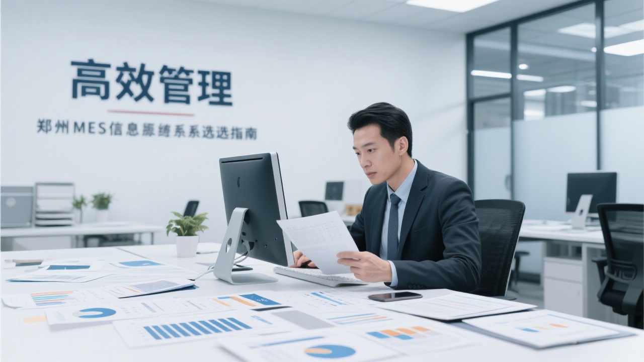 郑州MES信息系统怎么选？企业必备的选型指南