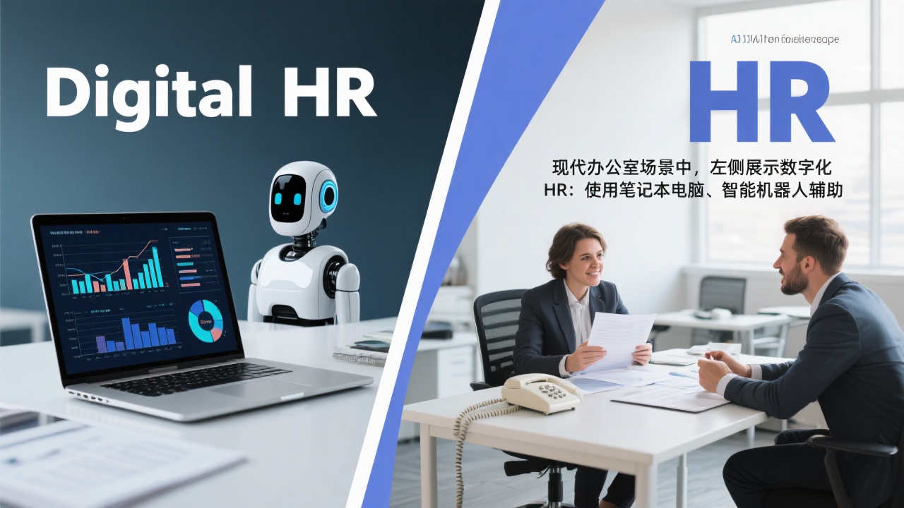 数字化HR与传统HR的区别在哪里？一张图告诉你真相