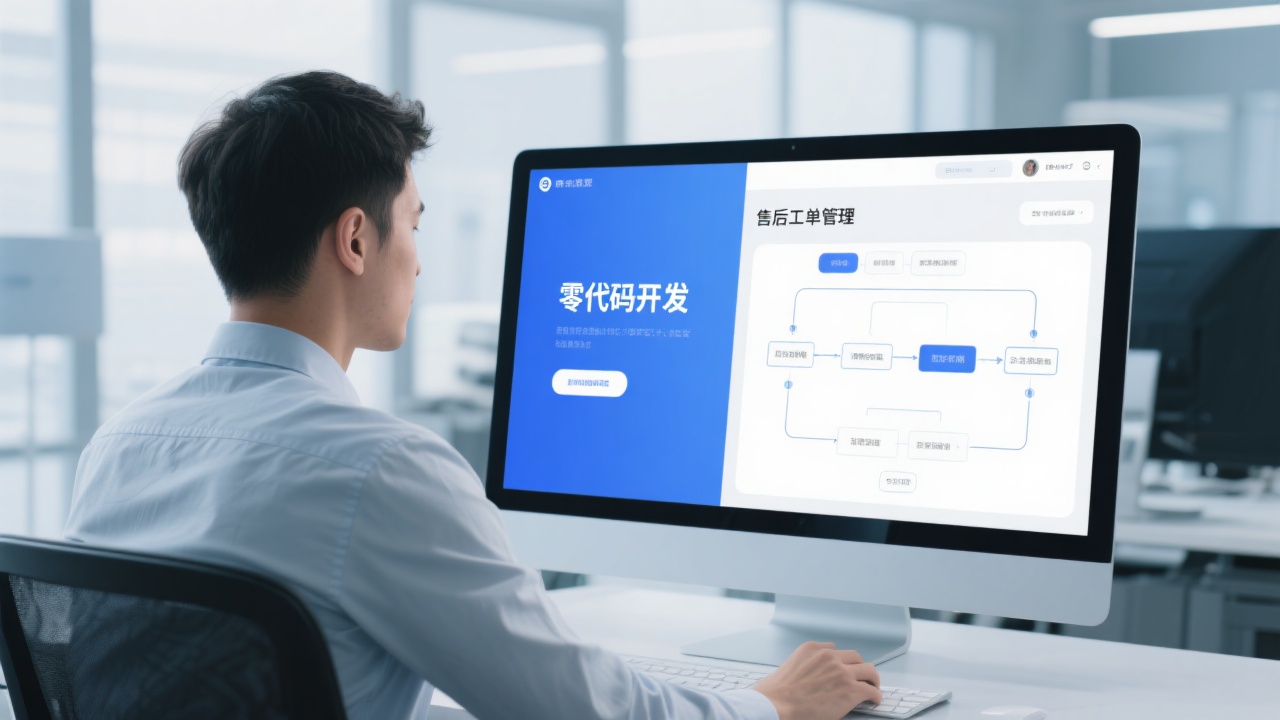 零代码开发售后工单解决方案，真的能省时省力？