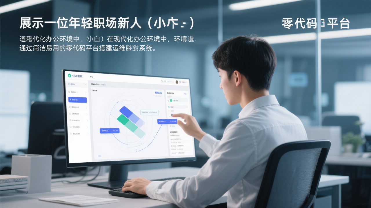 零代码搭建运维管理系统，小白也能轻松上手？