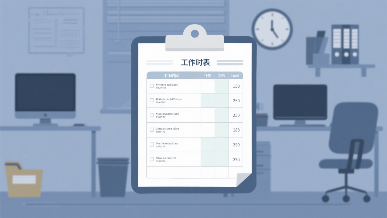 什么是工时表？通俗易懂的解释让你一次看懂