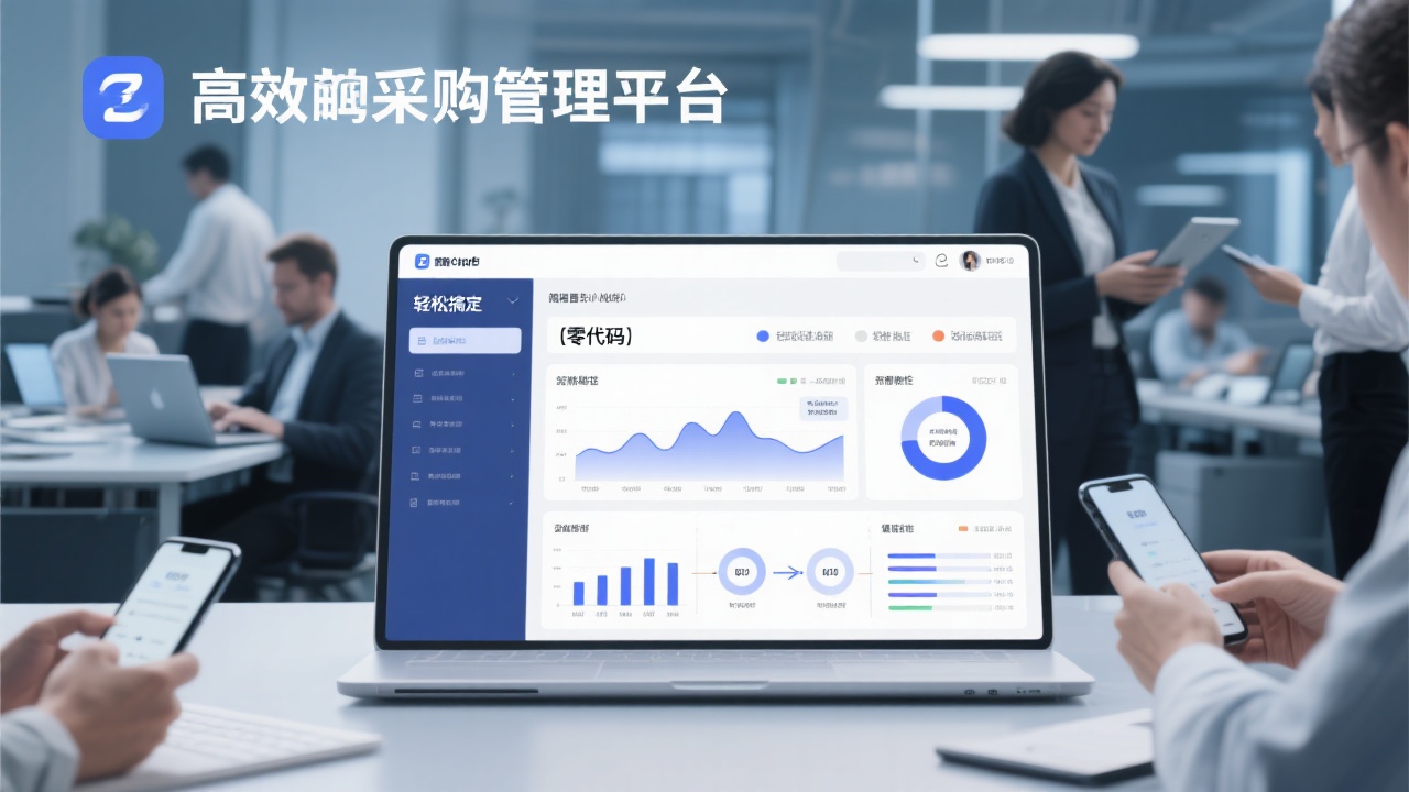 零代码搭建采购管理平台，轻松搞定企业采购难题！