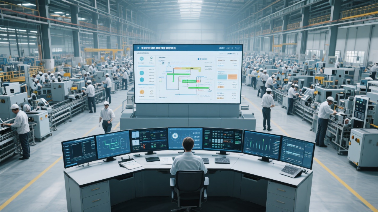 200-500人大型工厂生产管理系统，如何高效管理？