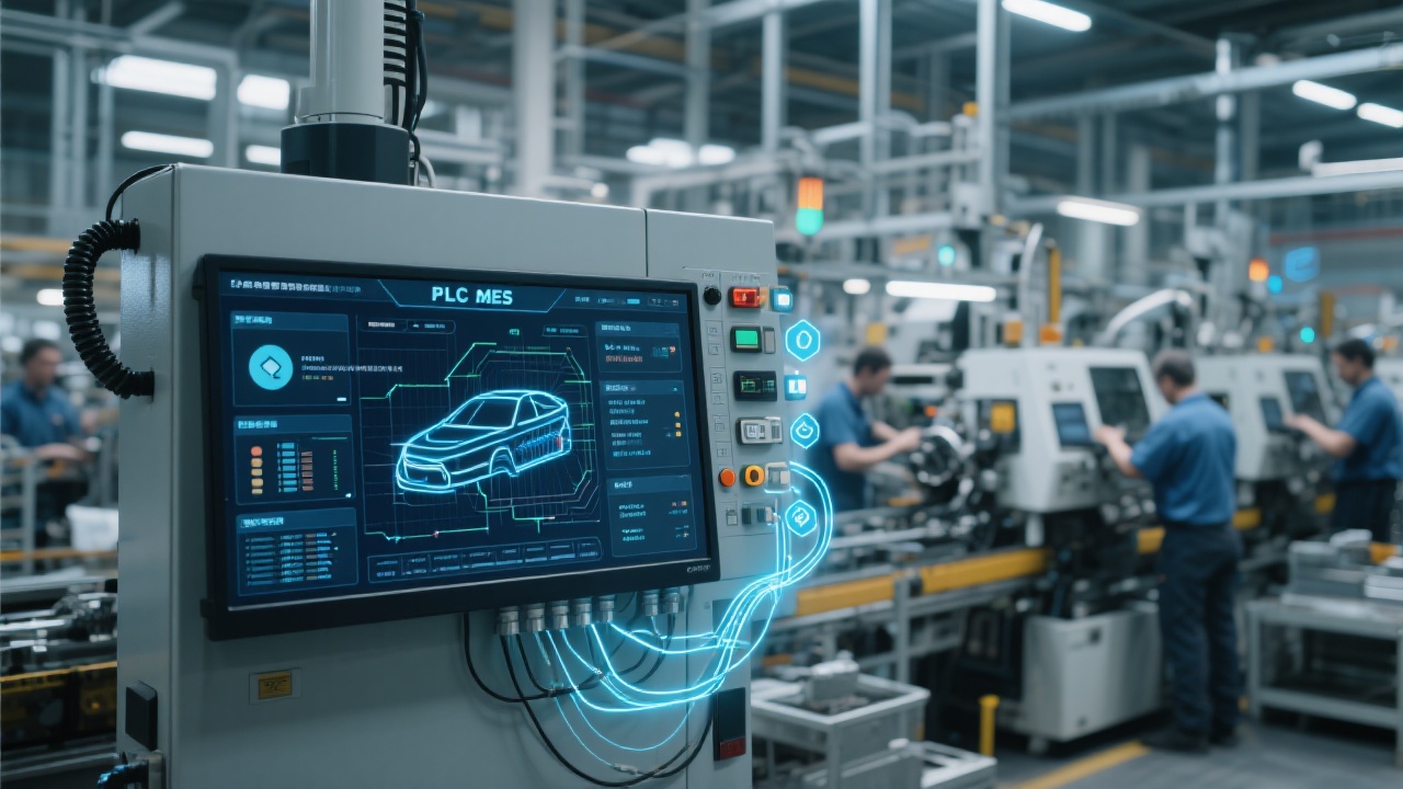 汽车厂MES系统如何与PLC通讯？详解连接步骤