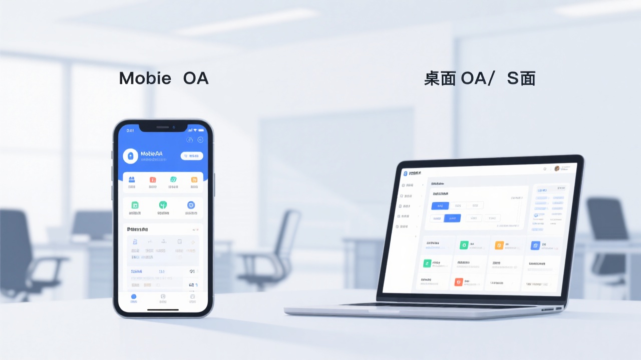 移动OA与桌面OA的差异对比，看完你就明白了