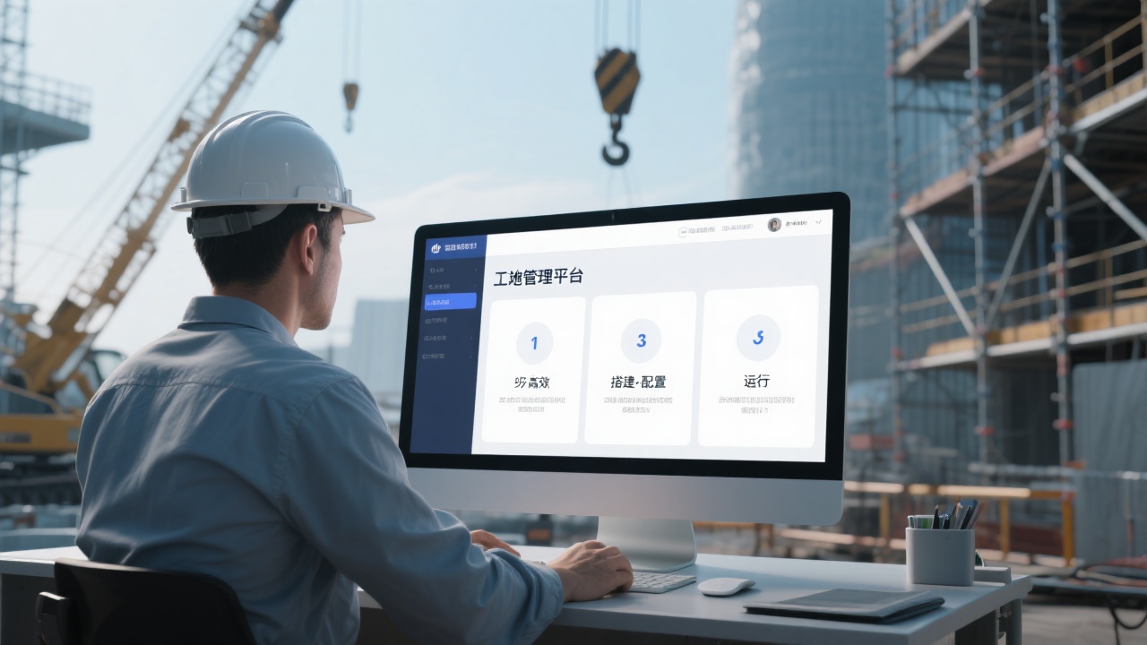 快速搭建工地管理平台，3步搞定，效率翻倍！