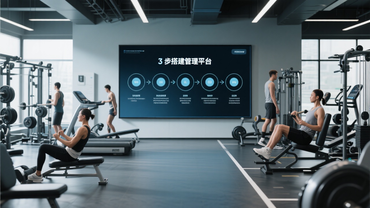 3步搞定！快速搭建健身房管理平台全攻略