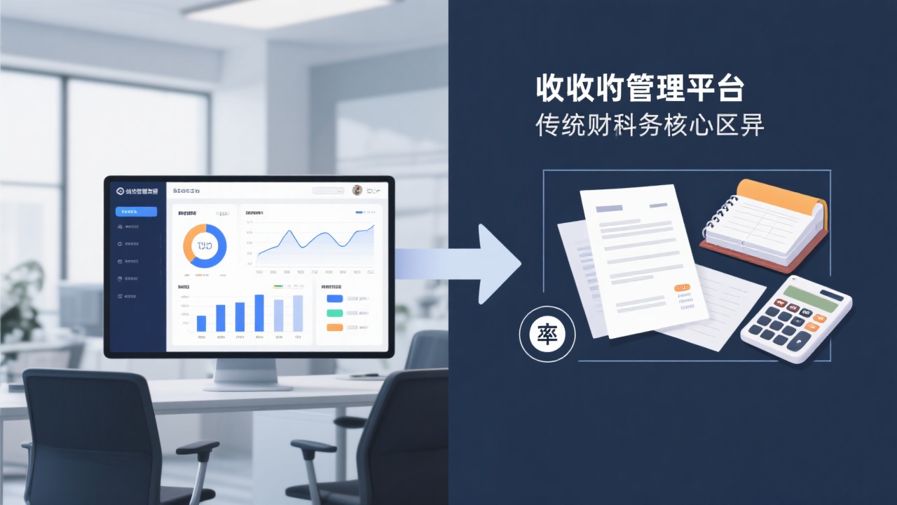 应收账款管理平台与传统财务管理的核心区别