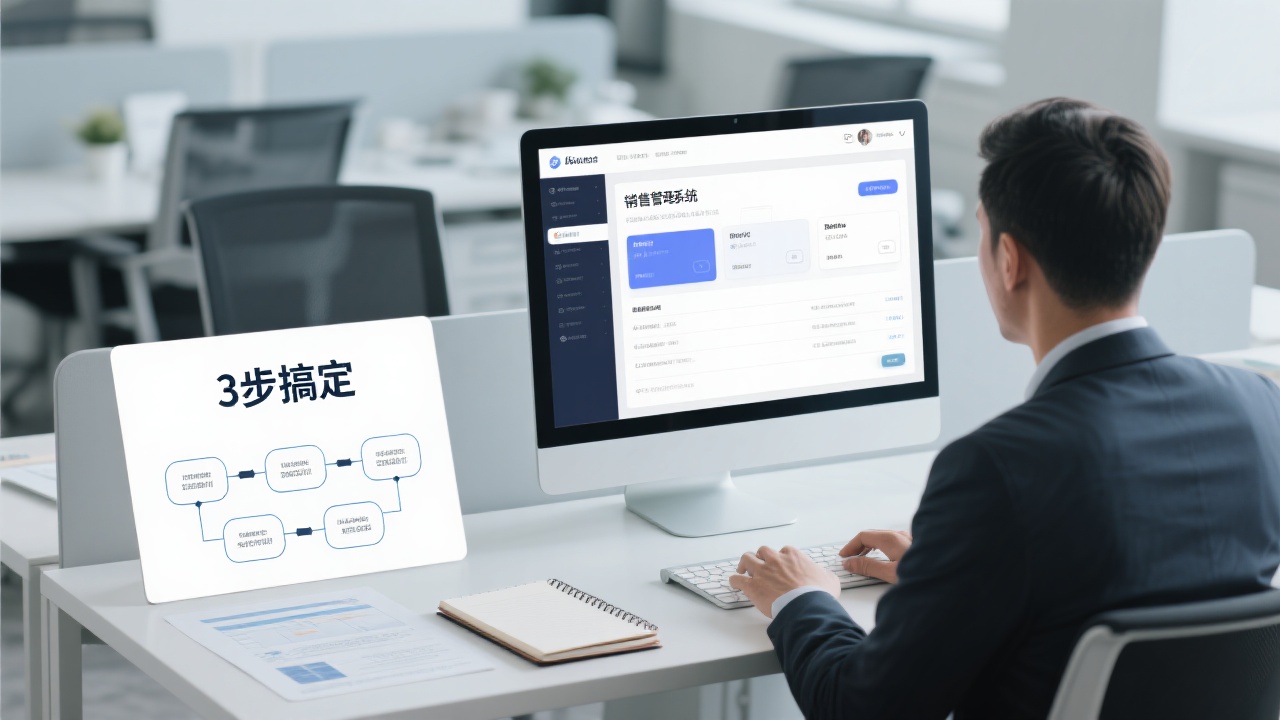 如何快速搭建销售管理系统？3步搞定高效流程