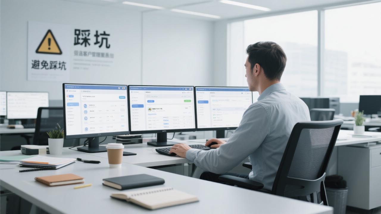 线上服务行业客户管理系统怎么选？避免踩坑指南！