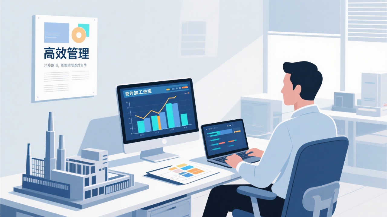 如何高效管理委外加工进度？掌握这几点轻松搞定！