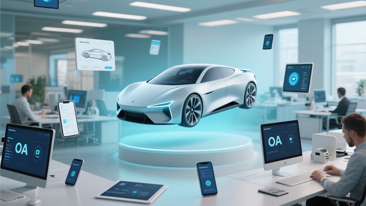 汽车设计公司必备：OA系统如何提升工作效率？