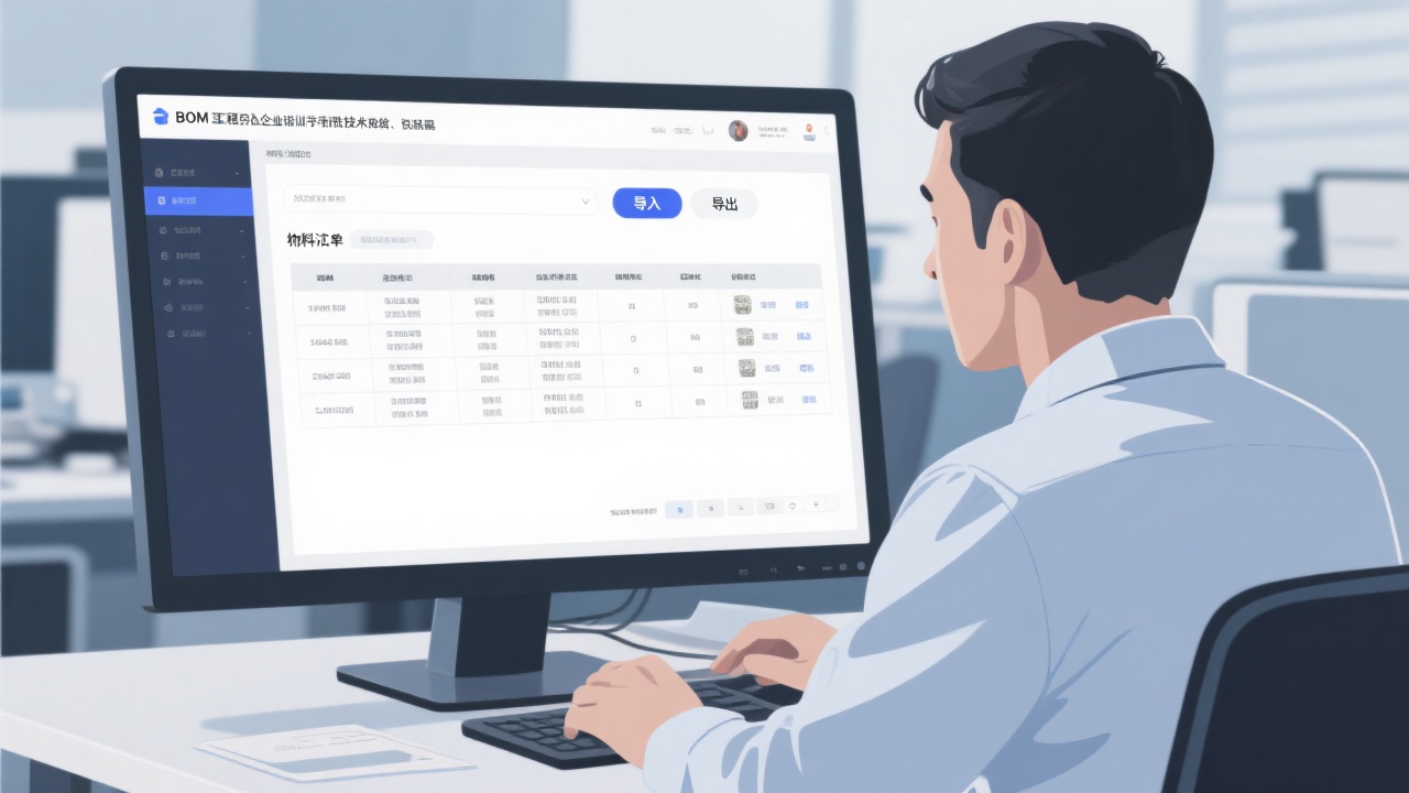 如何高效使用BOM清单导入导出系统?
