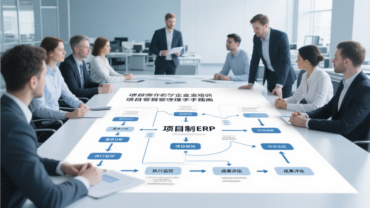 项目制ERP的运作流程是怎样的？一步步拆解