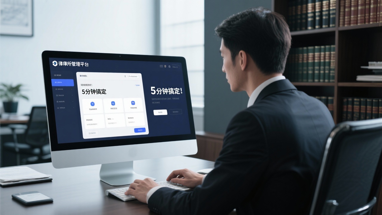 5分钟搞定！如何快速搭建律所管理平台？