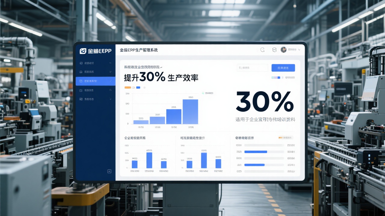 金蝶ERP生产管理系统：如何助你提升30%生产效率？