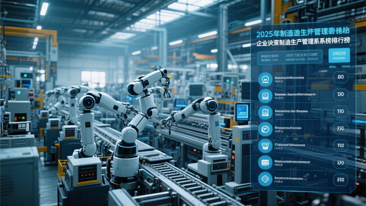 2025年制造业生产管理系统排行，哪家最强？