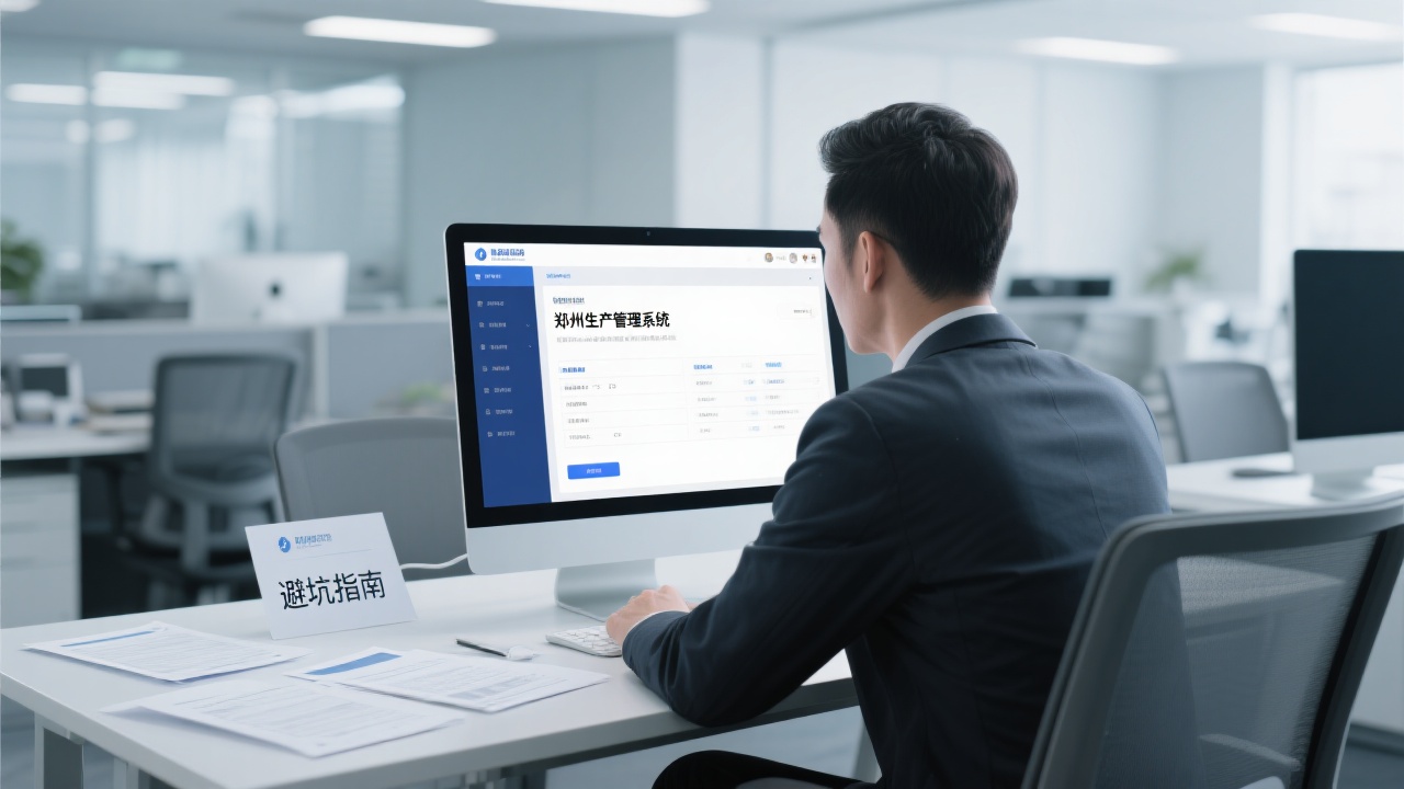 郑州生产管理系统开发公司怎么选？教你避坑！