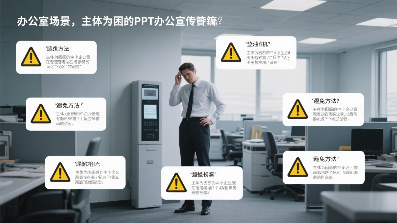 中小企业员工考勤管理实施中的7大误区及避免方法