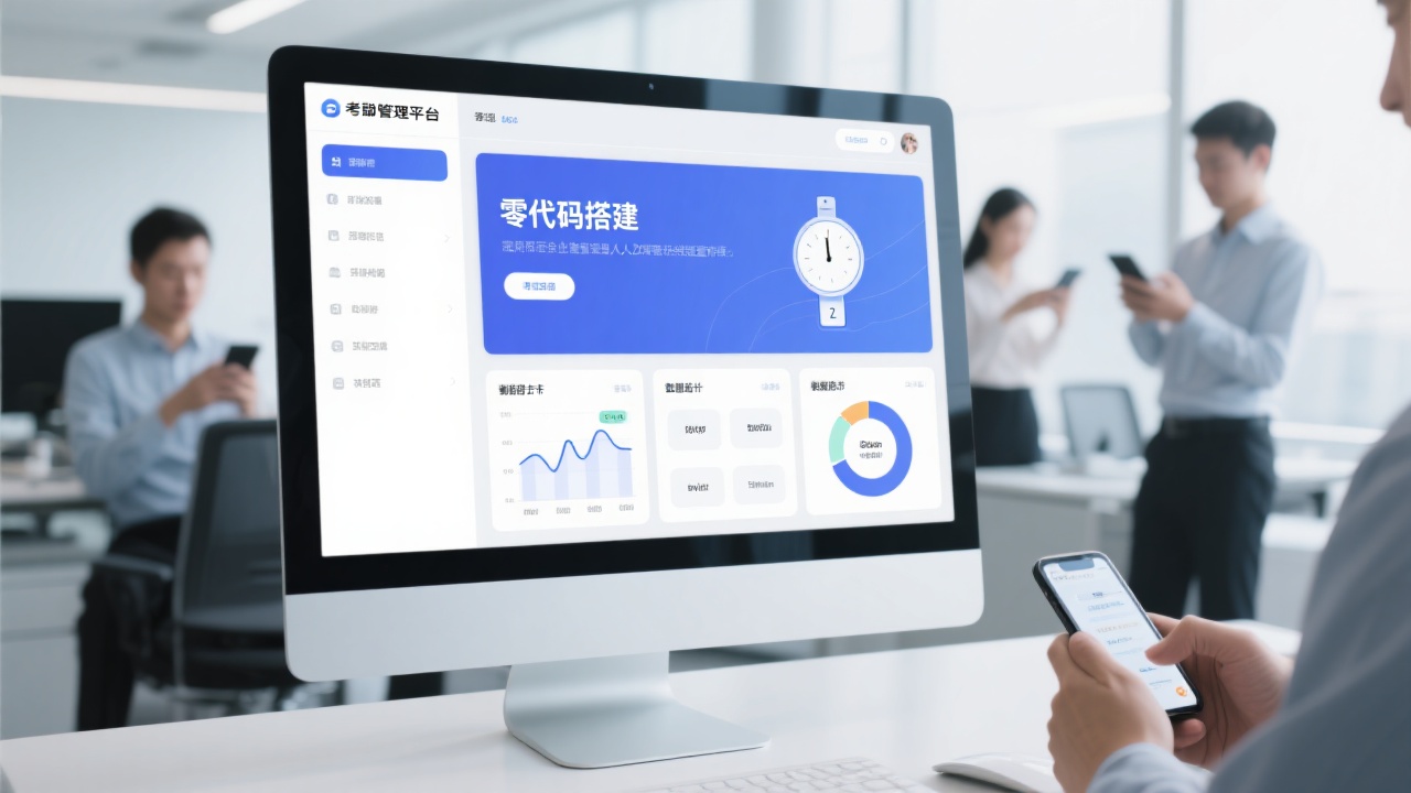 零代码搭建考勤管理平台，轻松搞定员工考勤！