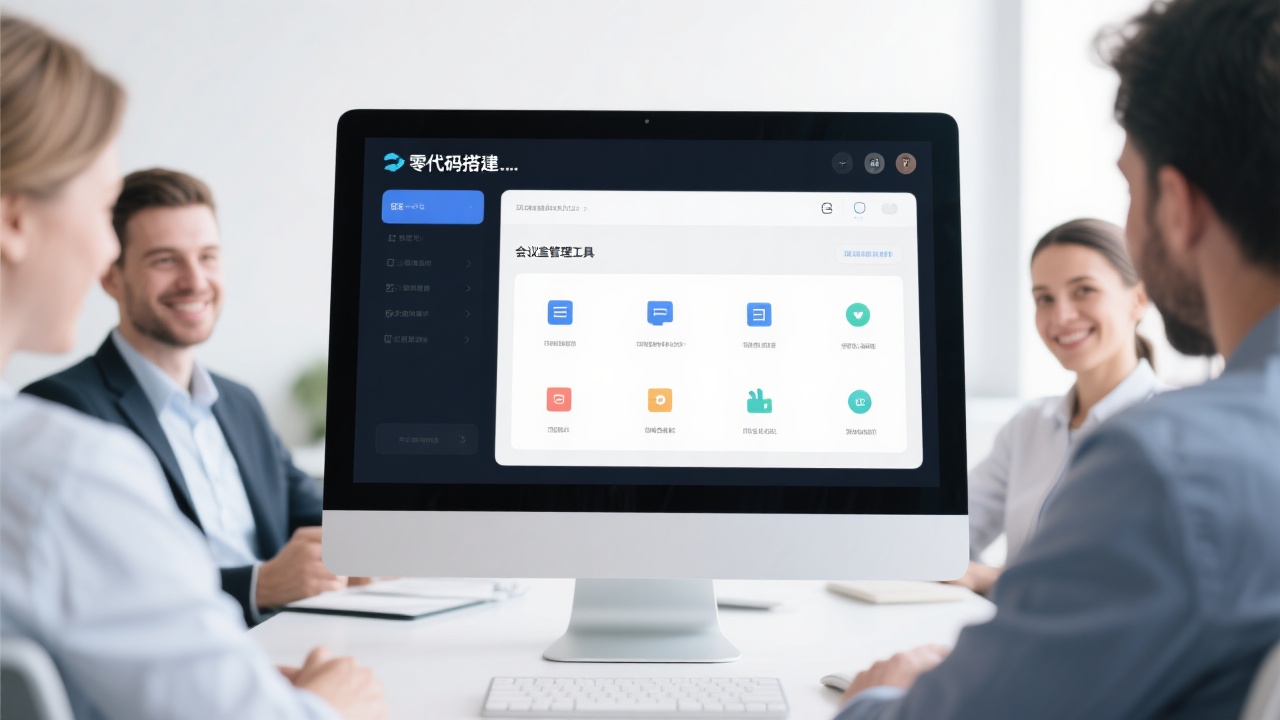 零代码搭建会议室管理工具，小白也能轻松上手？