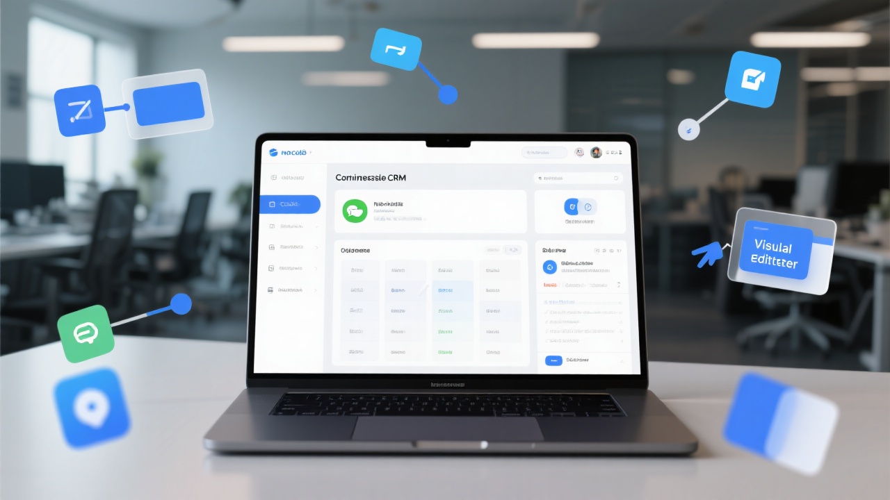 企业微信CRM不用代码也能搞定？无代码解决方案揭秘！
