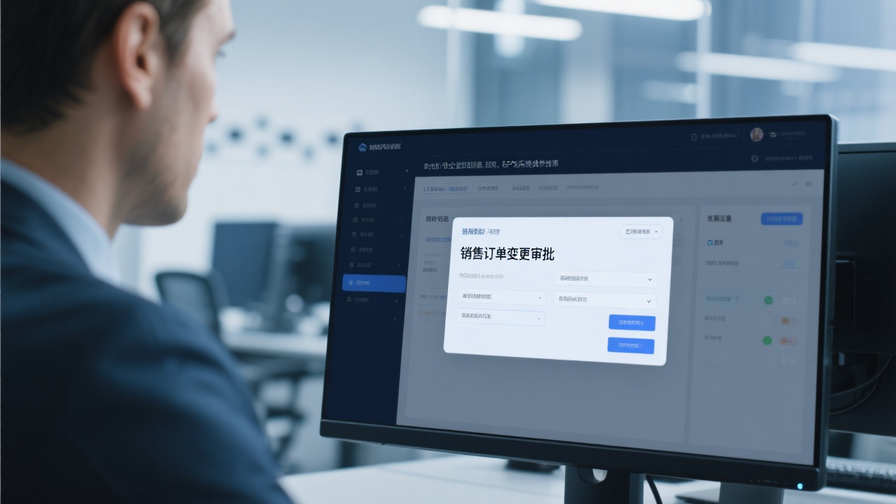 ERP系统销售订单变更审批权限如何设置？