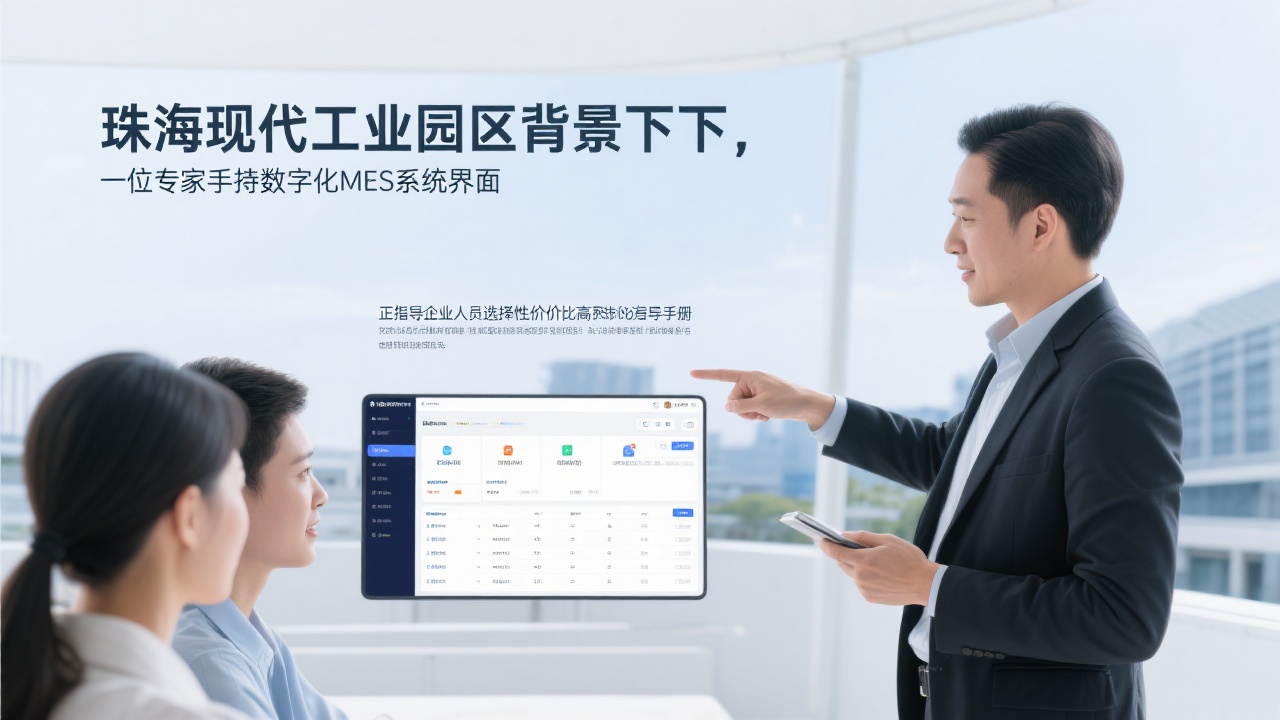 珠海数字化MES哪家好？选对不选贵，专家教你避坑！