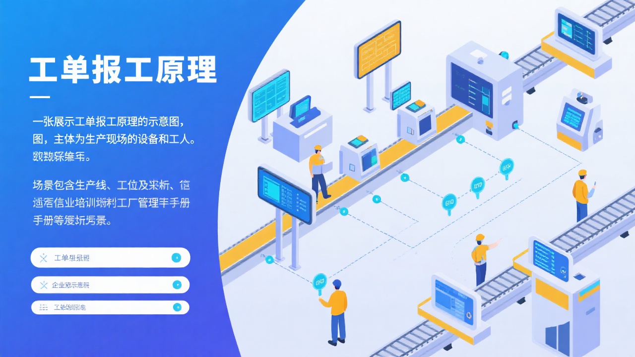 工单报工原理全解析：生产现场的信息流转机制