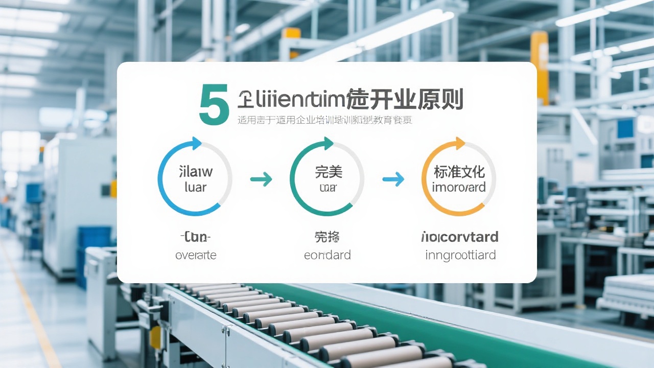 精益生产的五大原则是什么？带你深入理解每个环节