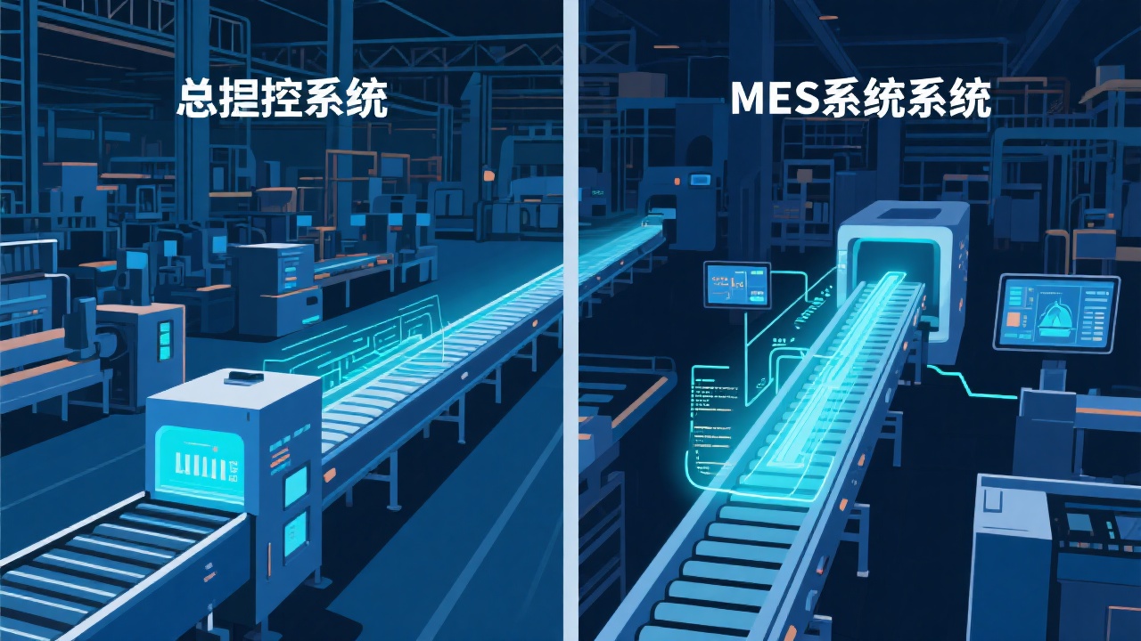 总控系统和MES系统哪个更适合你的生产线？