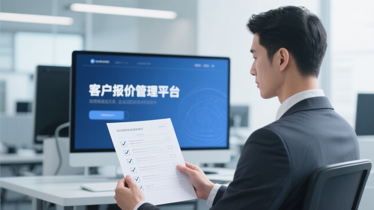 客户报价管理平台实施前的完整检查清单