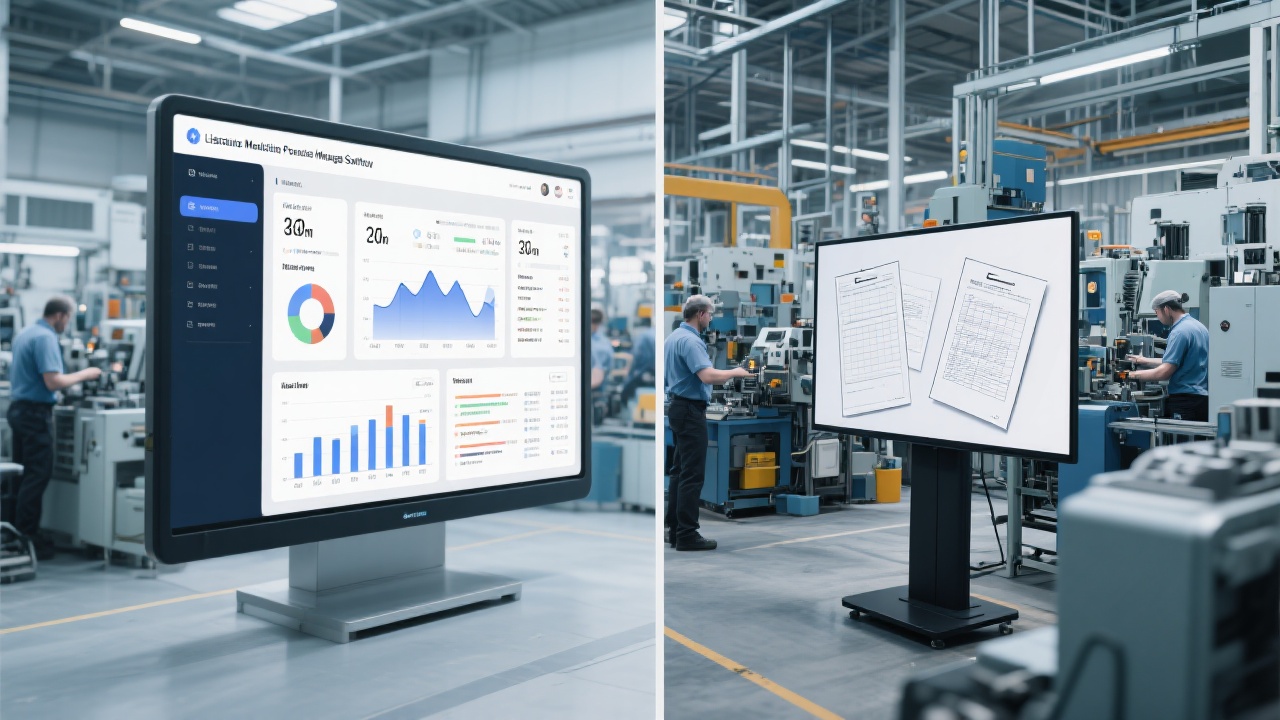 离散制造生产管理软件与传统生产管理的核心区别