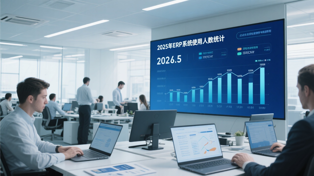 2025年ERP系统使用人数大揭秘：你的企业跟上了吗？