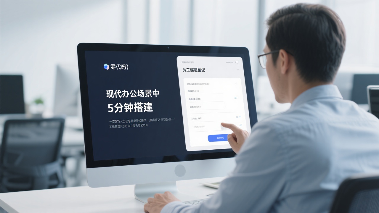 零代码轻松搞定！教你5分钟搭建高效员工信息登记系统