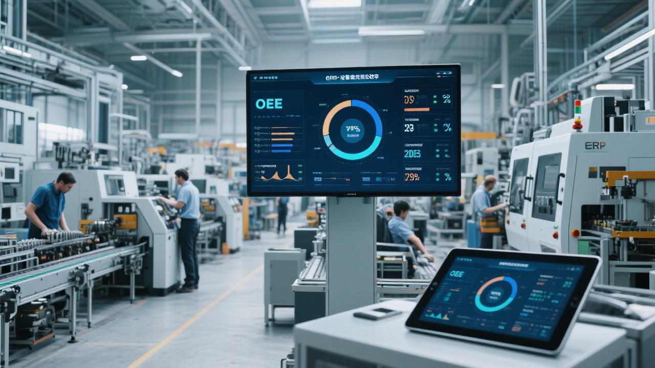 ERP系统如何助力生产效率？揭秘OEE提升的秘诀！