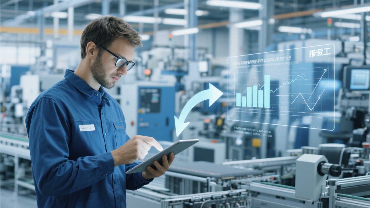 生产报工系统原理全解析：车间数据如何高效流转