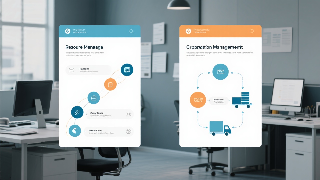 资源管理与供应链管理的对比：两者到底有何不同