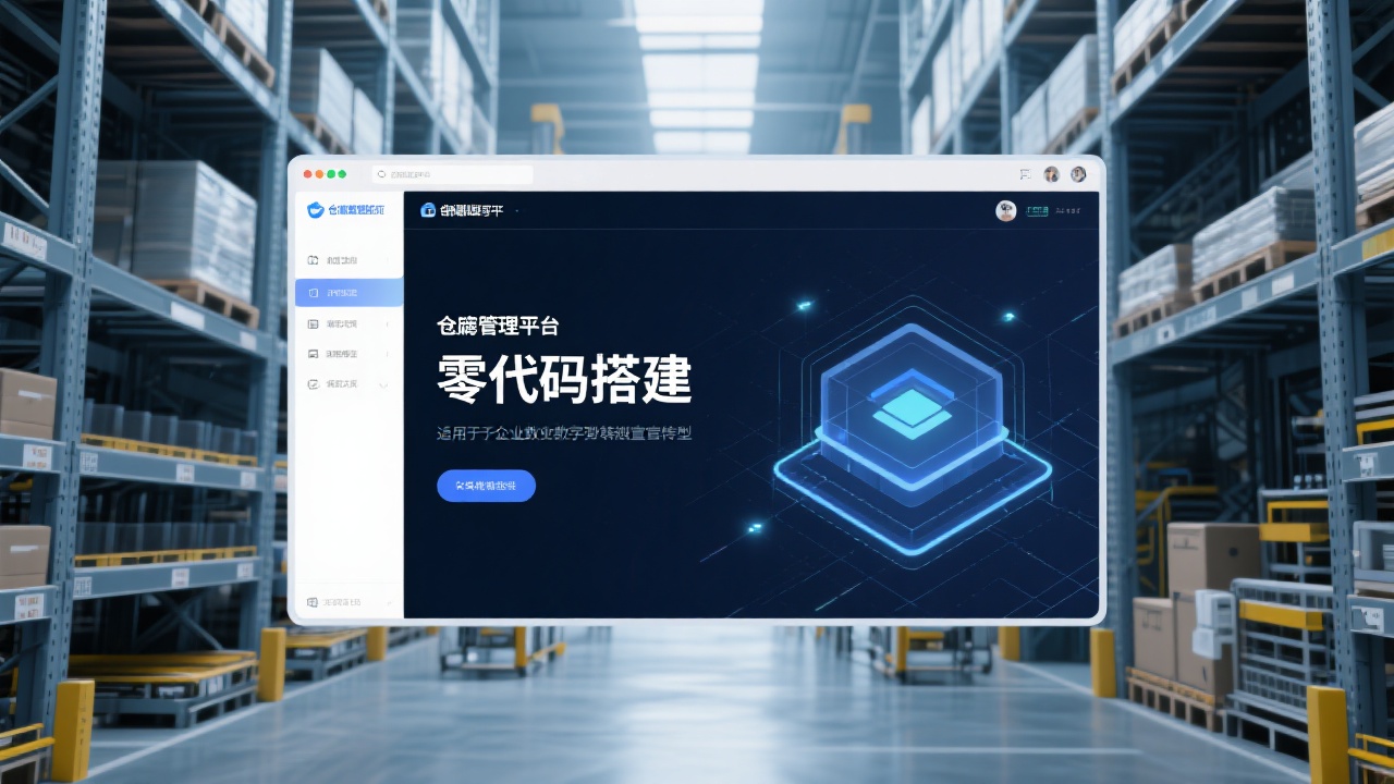 零代码搭建仓储管理平台，真的这么简单？