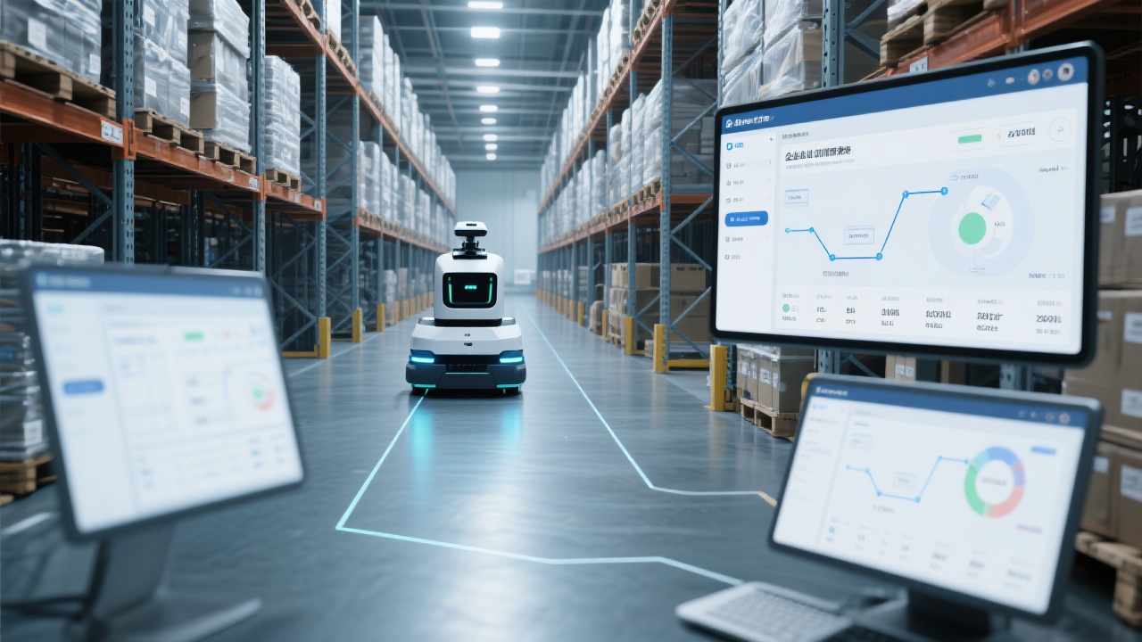 ERP系统库存管理如何优化？AGV调度路径这样调整更高效！