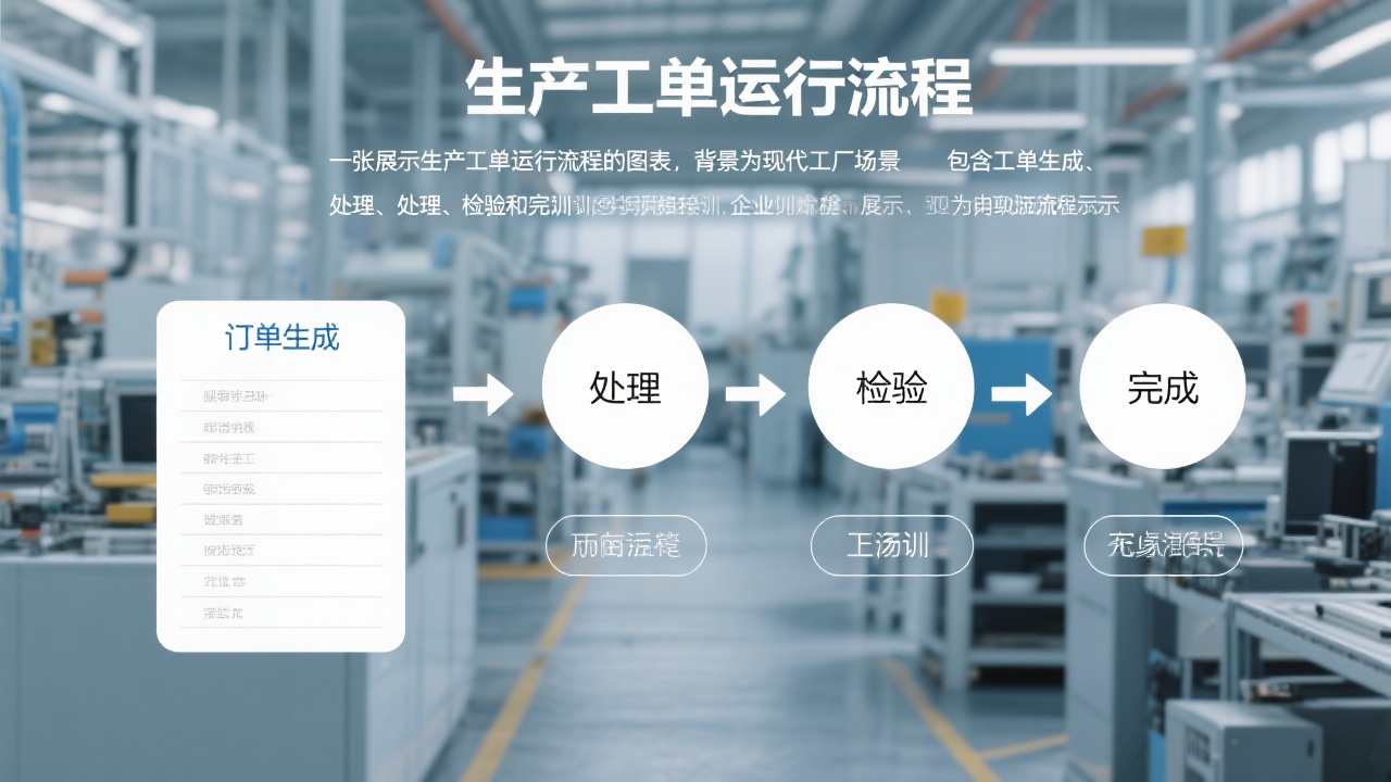 生产工单如何运行？从生成到完成的完整流程拆解
