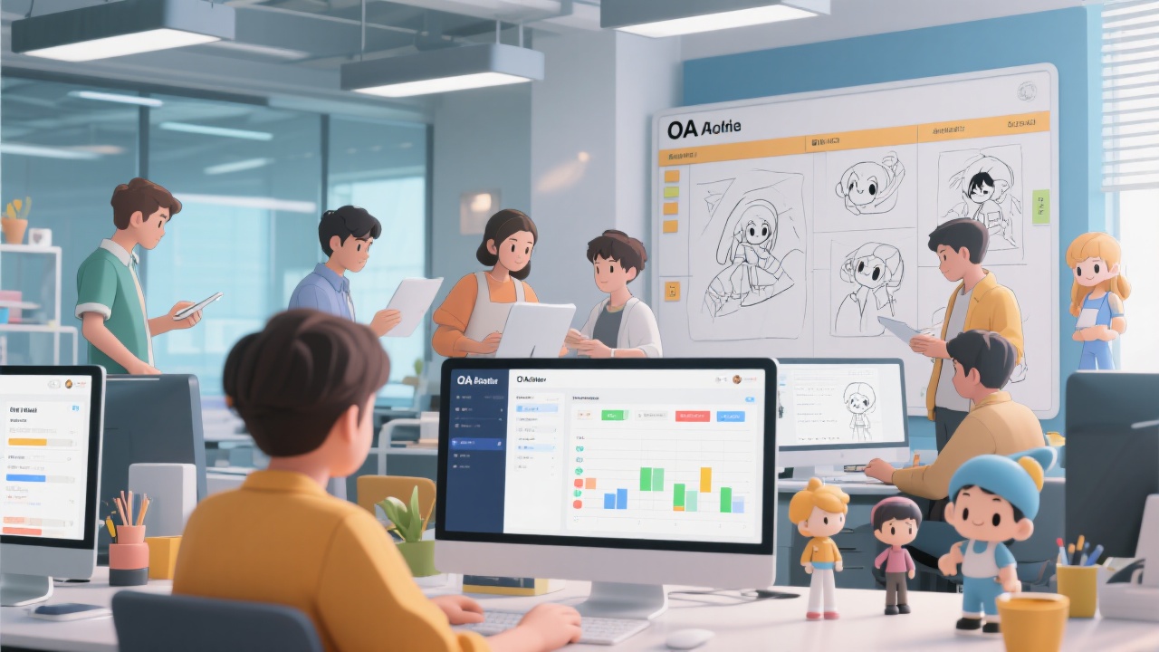 动漫行业如何高效利用OA软件提升管理效率？