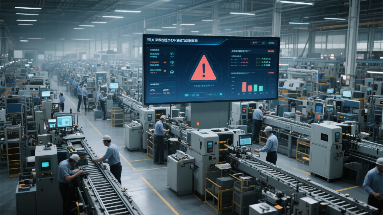 ERP系统如何实时预警生产进度？