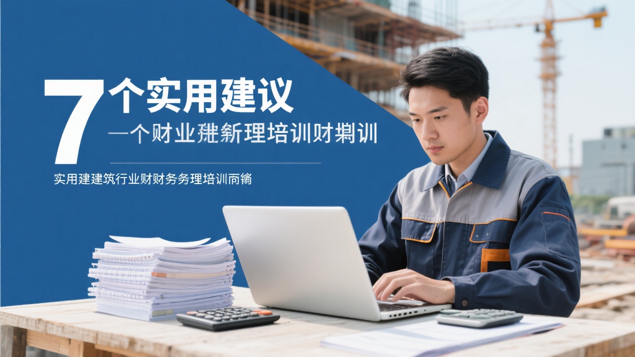 提升建筑行业账务处理管理效果的7个实用建议