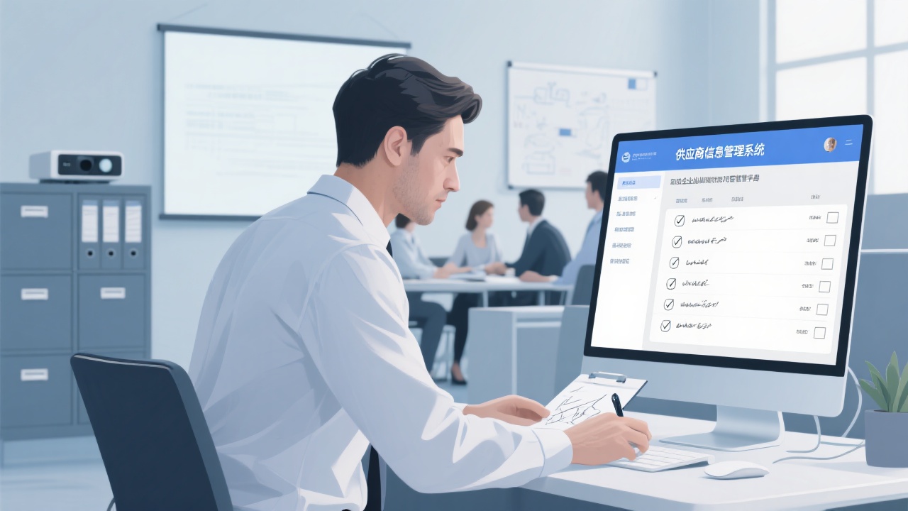 供应商信息管理系统实施前的完整检查清单