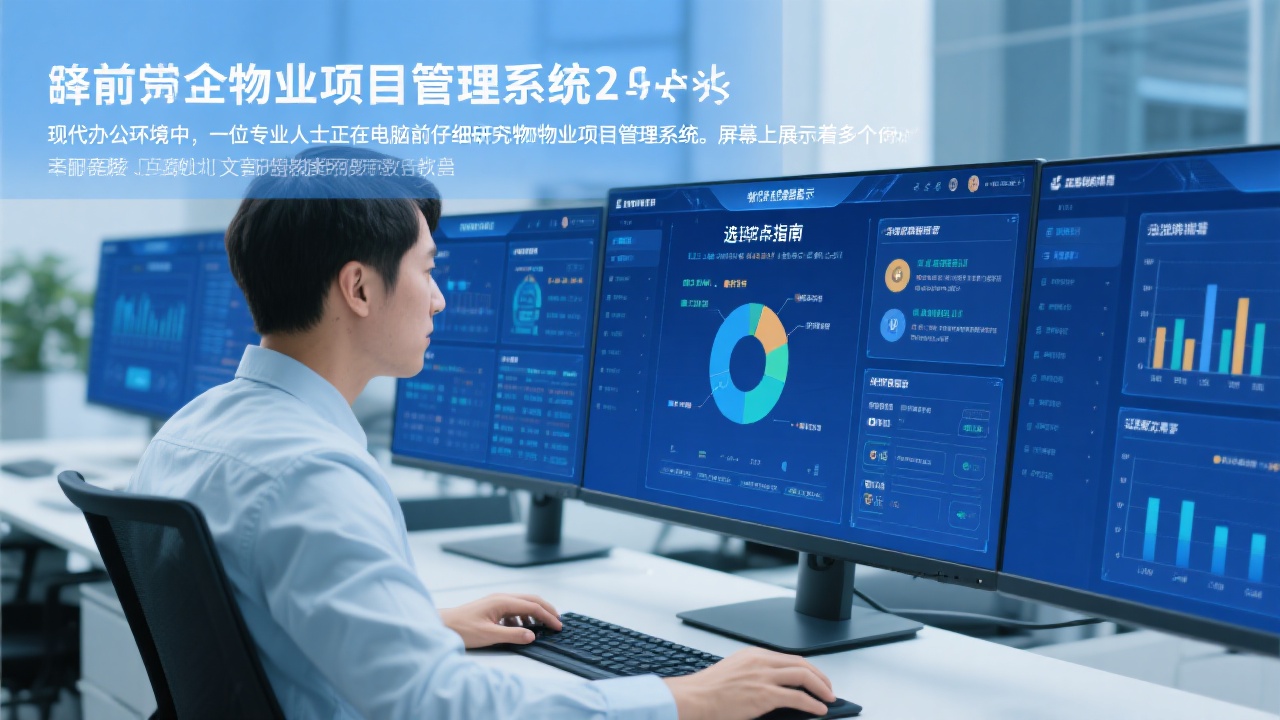 物业项目管理系统怎么选？看完这篇不踩坑！