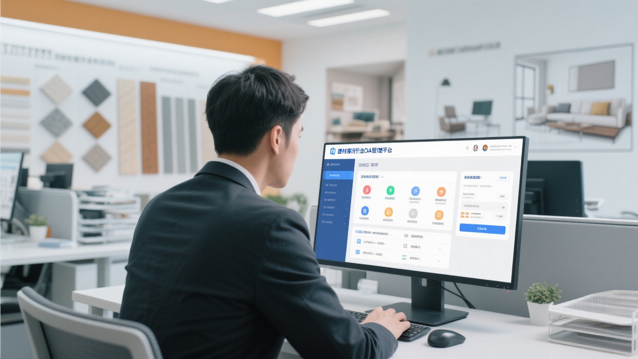 建材家居行业OA管理平台选哪家好？高效办公揭秘！