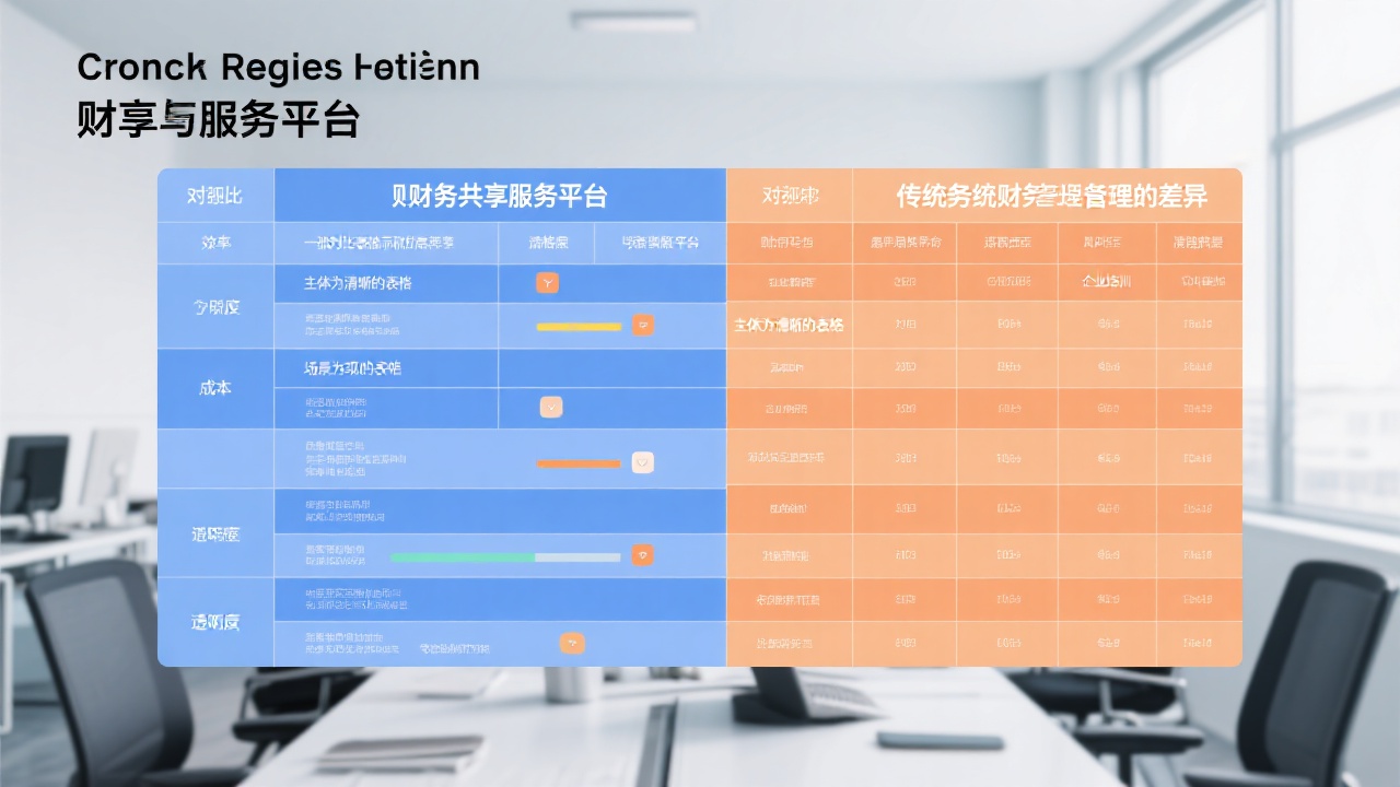财务共享服务平台与传统财务管理的区别是什么？用表格告诉你到底差在哪