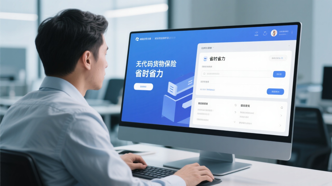 无代码货物保险系统，真的能省时省力吗？
