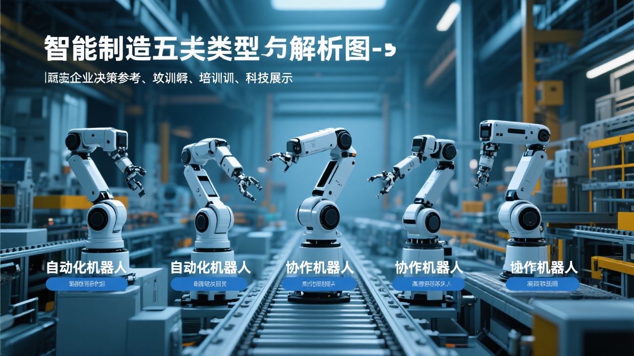 智能制造的五大类型，哪种最适合你的企业？